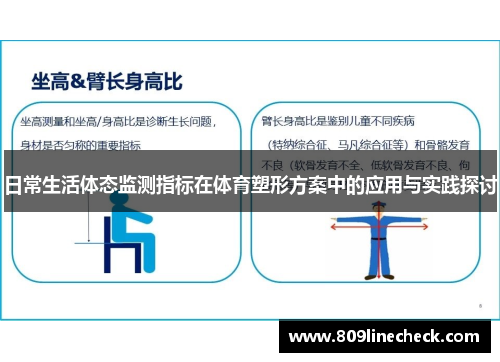 日常生活体态监测指标在体育塑形方案中的应用与实践探讨