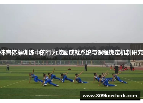 体育体操训练中的行为激励成就系统与课程绑定机制研究